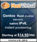 Gentoo Centric Hosting: vr.org